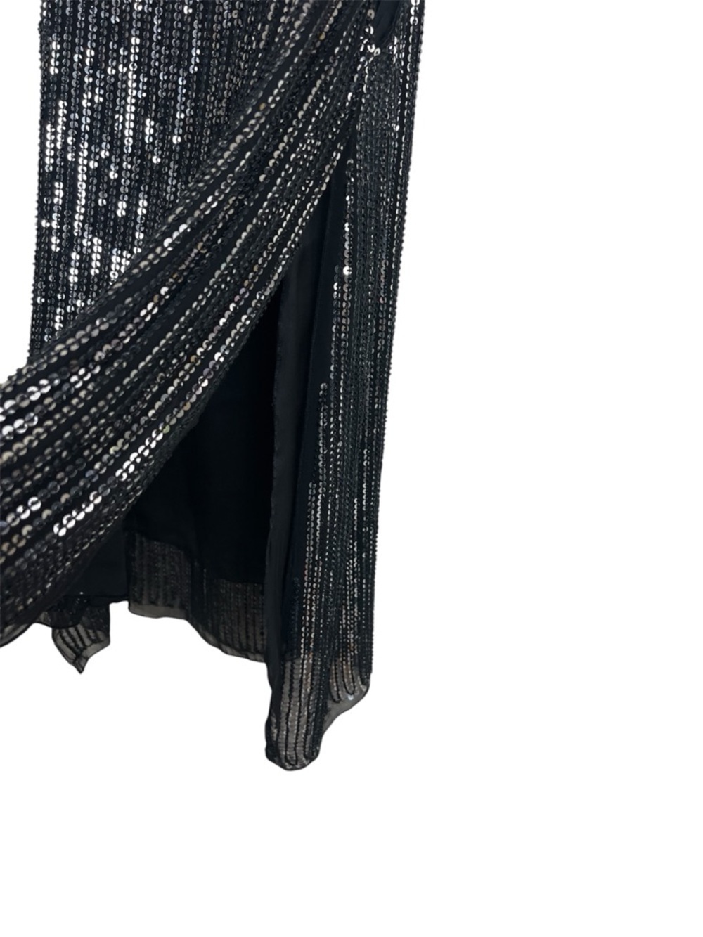 Endless Rose Sleeveless Black Sequin Tunic Top M - Picture 3 of 9